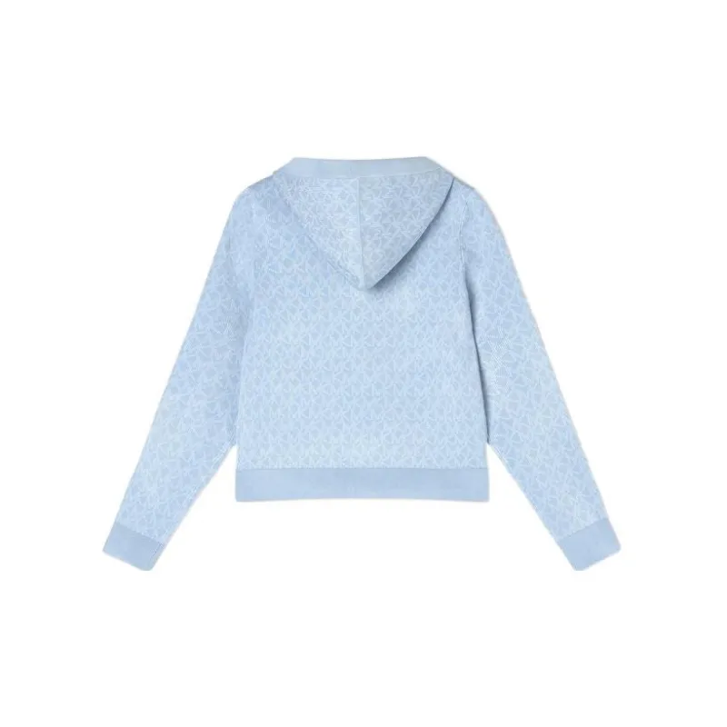 MICHAEL KORS Sweatshirt Coat Women's Blue-1