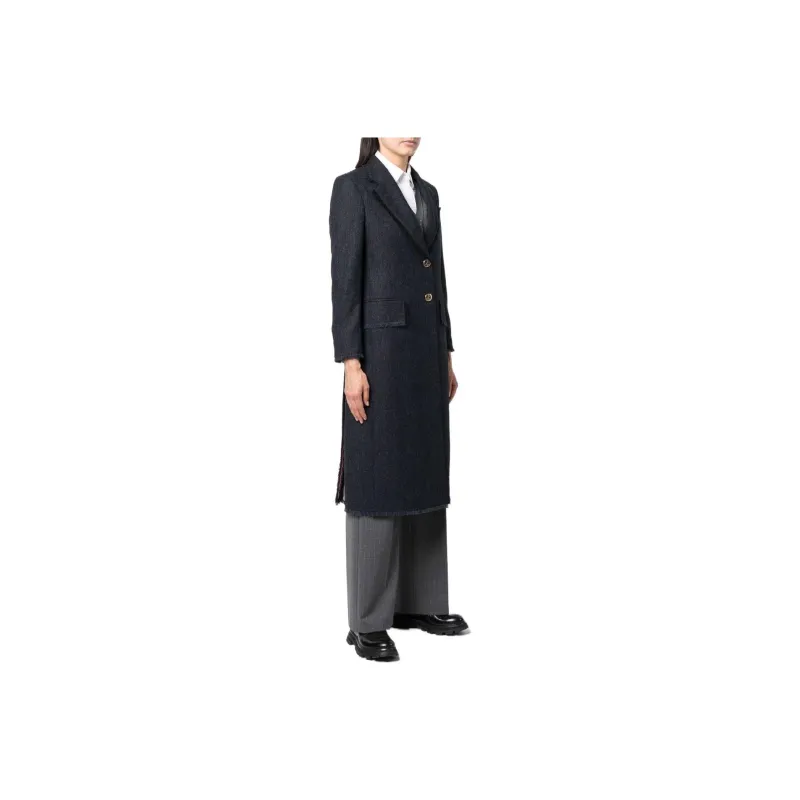THOM BROWNE Single breasted Coat-2