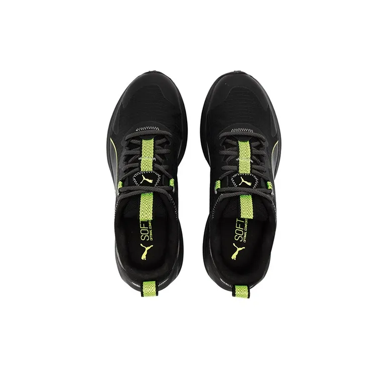 PUMA Twitch Runner Trail 'Black Lime Squeeze'-3
