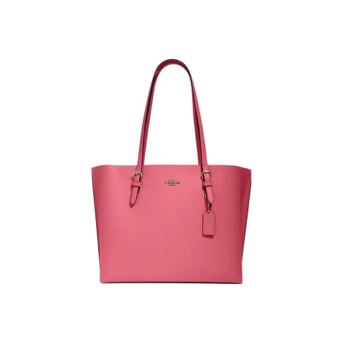 COACH Mollie Double-Sided Leather Shoulder Bag Crossbody Bag Handbags Medium Size Women's Watermelon Red