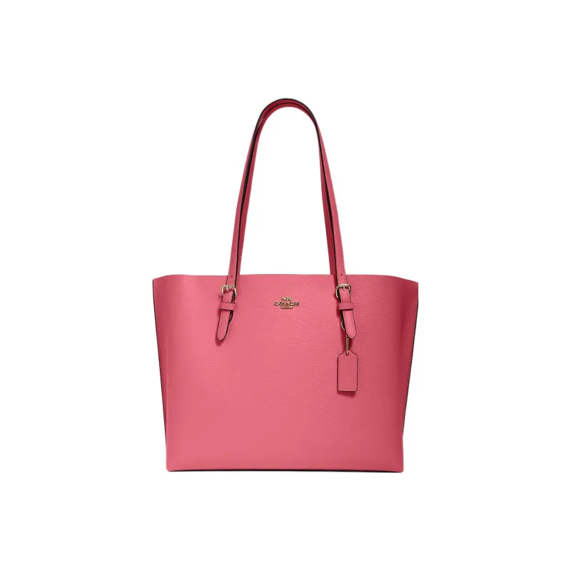 COACH Mollie Double-Sided Leather Shoulder Bag Crossbody Bag Handbags Medium Size Women's Watermelon Red-0