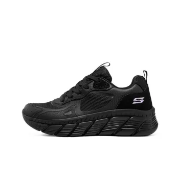 Skechers BOBS B FLEX HI Cushioning Anti Slip Wear Resistant Breathability Low Top Casual Shoes Women's Black