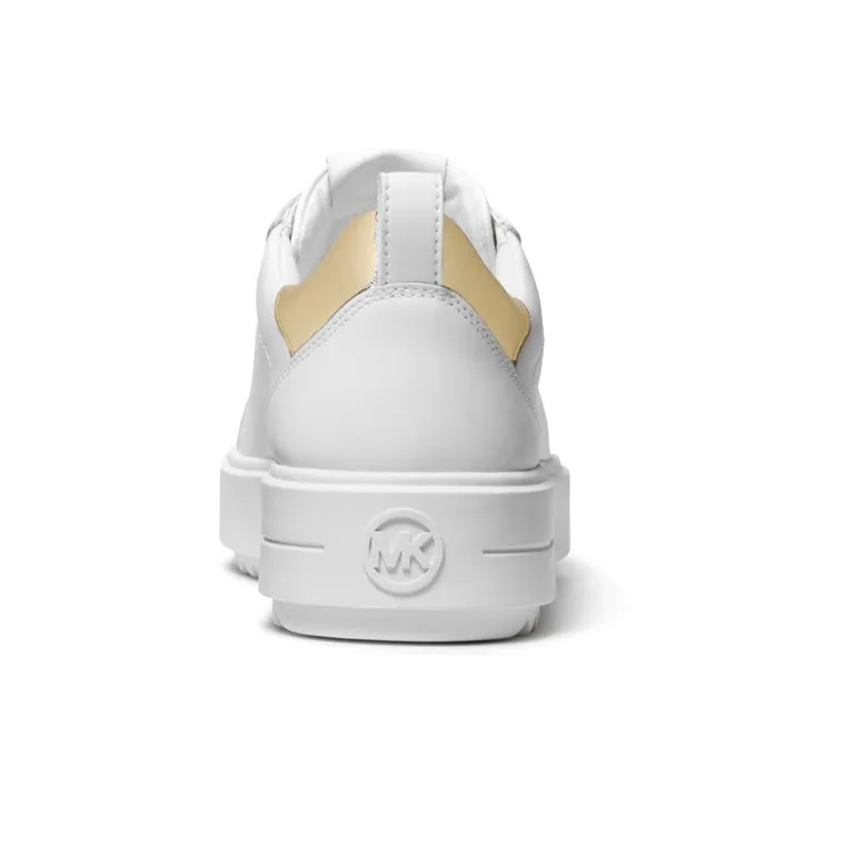 MICHAEL KORS Emmett Low Top Stylish Skateboarding Shoes Women's White-4