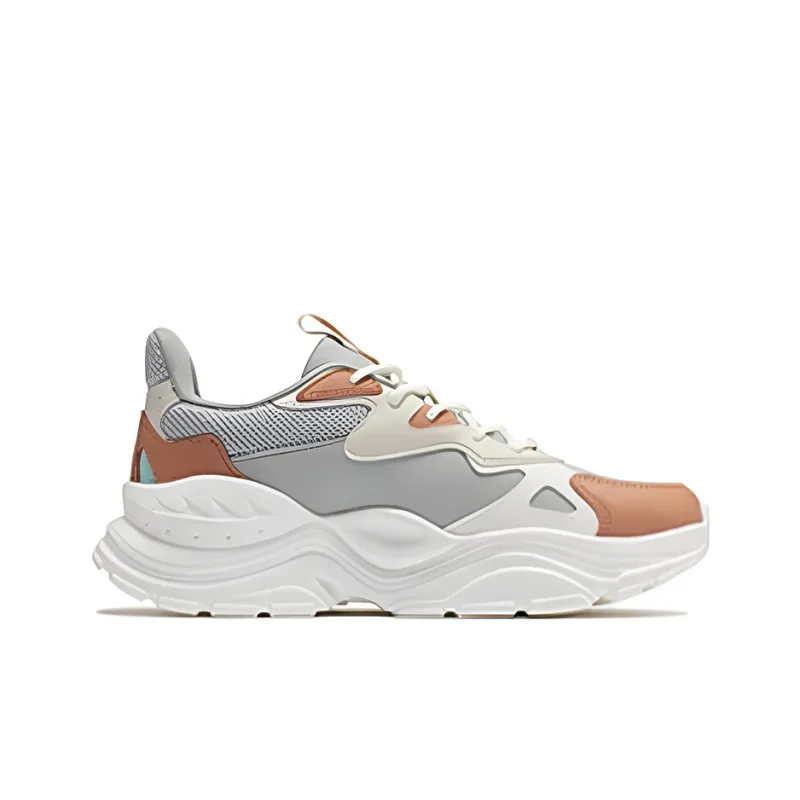361° Casual Shoes Women's Low Top 4U Gray/Clay-1