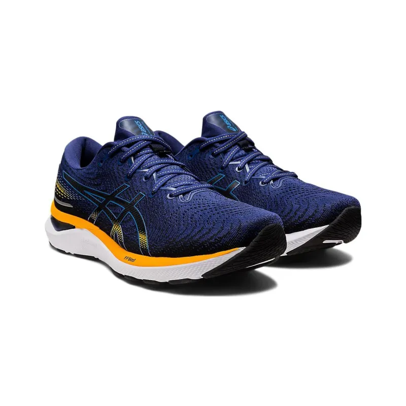 Asics Gel Cumulus 24 2E Wide 'Deep Ocean Amber'-2