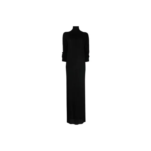 RICK OWENS Long-Sleeved Dresses Women's Black