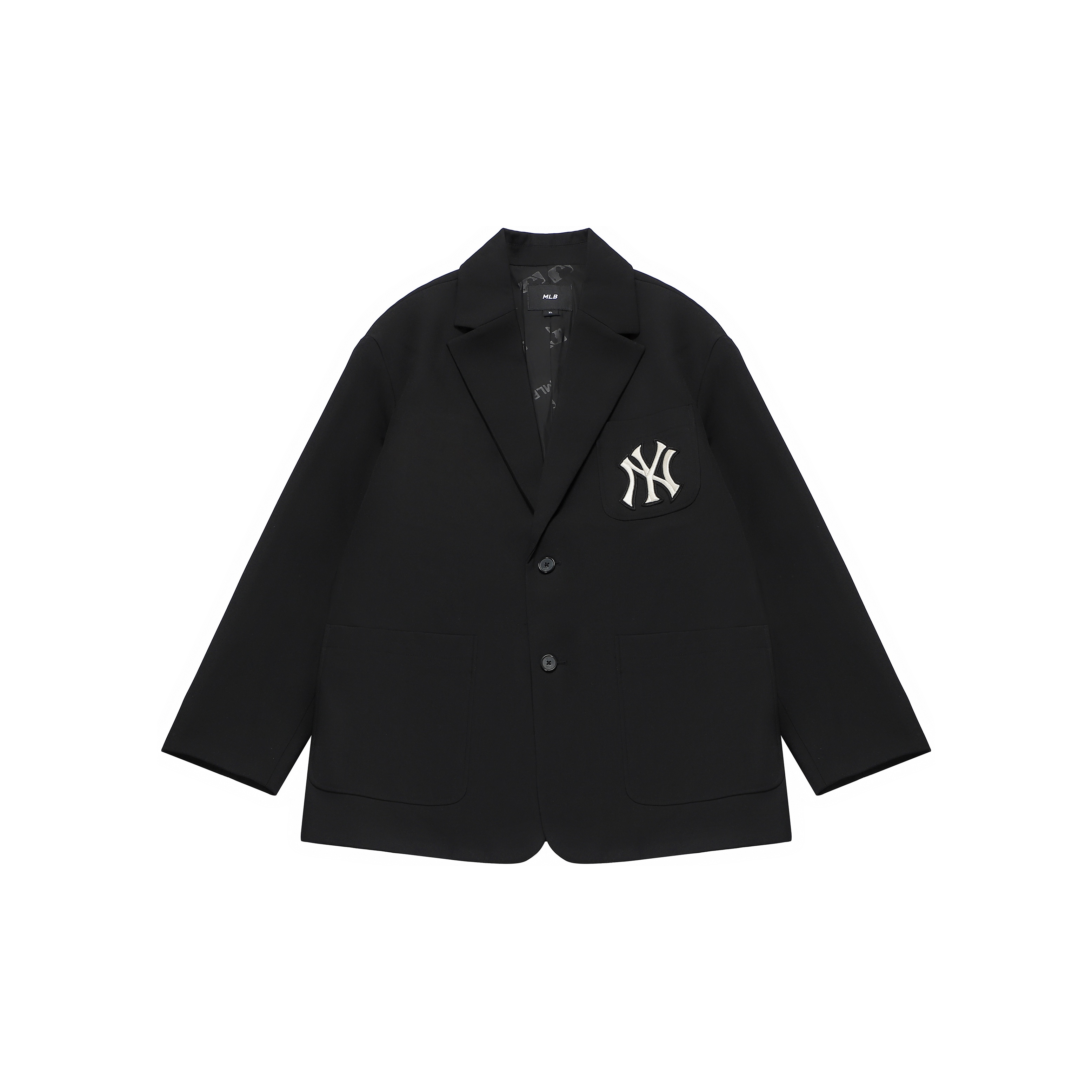 MLB New York Yankees Business Suits Unisex Black POIZON