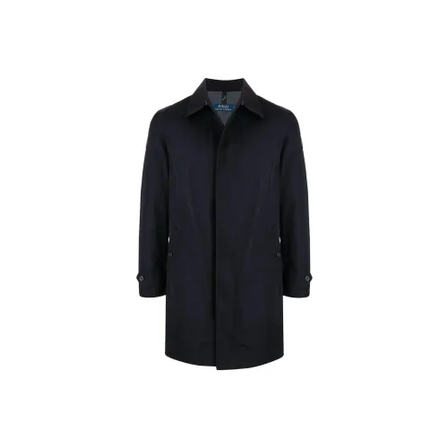 Polo Ralph Lauren Trench Coats Men Blue