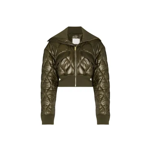 DION LEE Jackets Unisex Moss Green