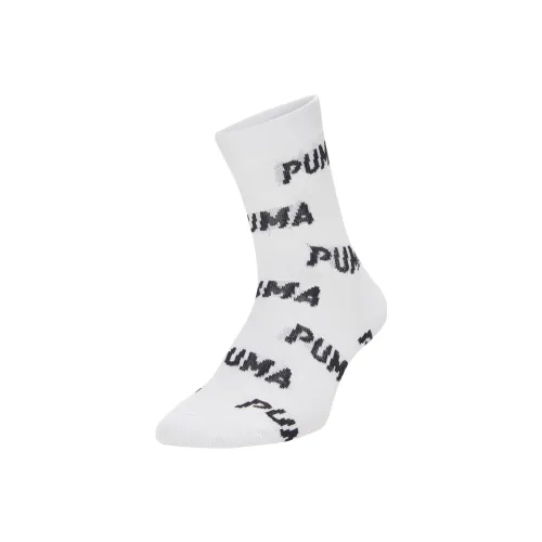 PUMA Unisex Mid Calf Socks