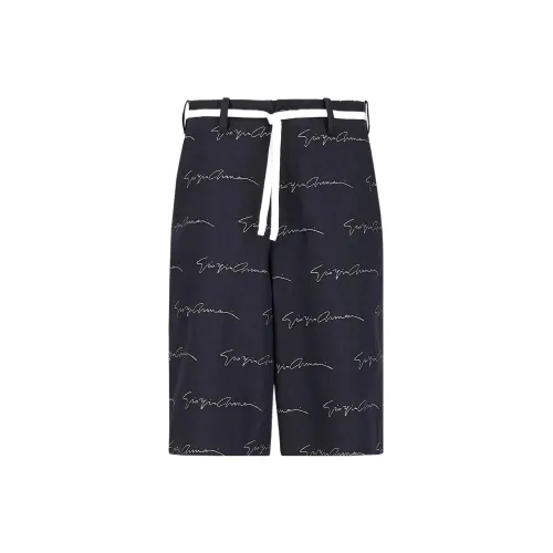 GIORGIO ARMANI Denim Shorts Men Navy Blue