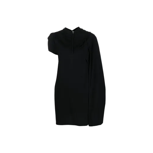 RICK OWENS Long-Sleeved Dresses Women's Black