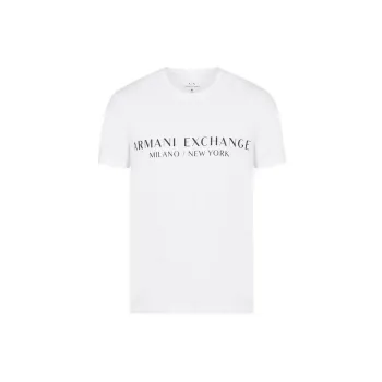 ARMANI EXCHANGE Logo Printed Crewneck T Shirt
