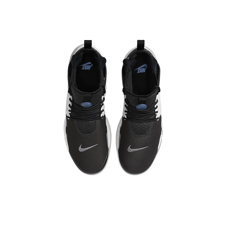 Nike Air Presto Mid Utility Antracite Summit White Particle Grey University Blue-3