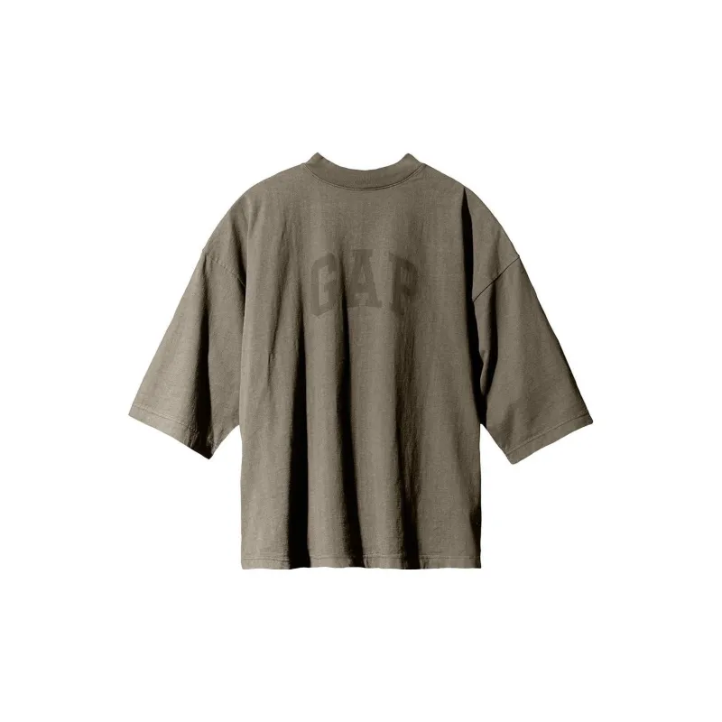 Balenciaga X YEEZY T Shirts Unisex Beige Umber-0