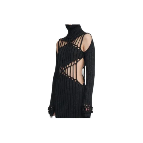 DION LEE Long-Sleeved Dresses Women's Black