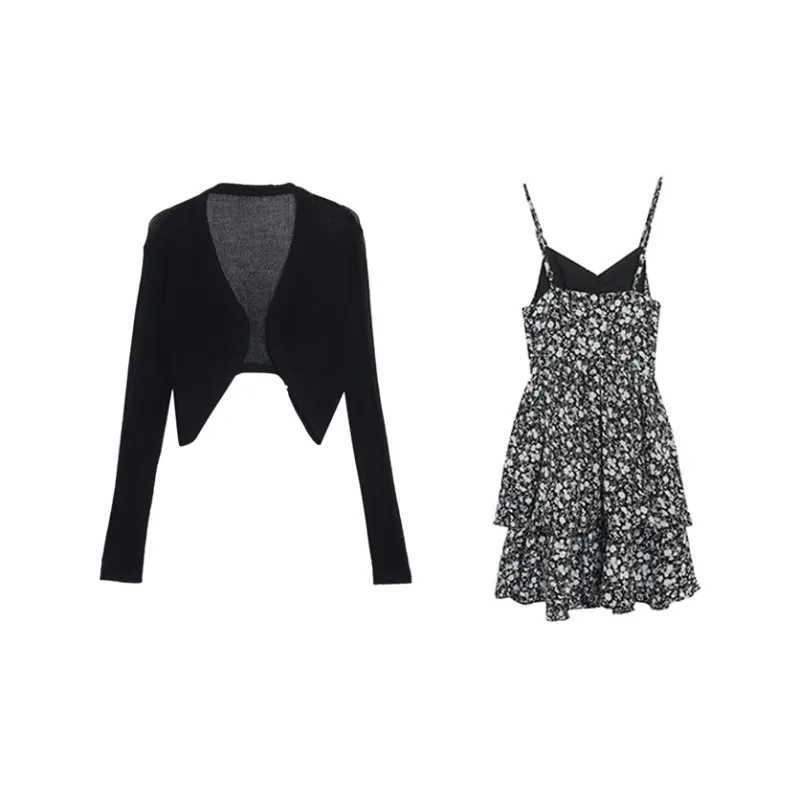 QYPRF Two Piece Skirt Sets Women's-1
