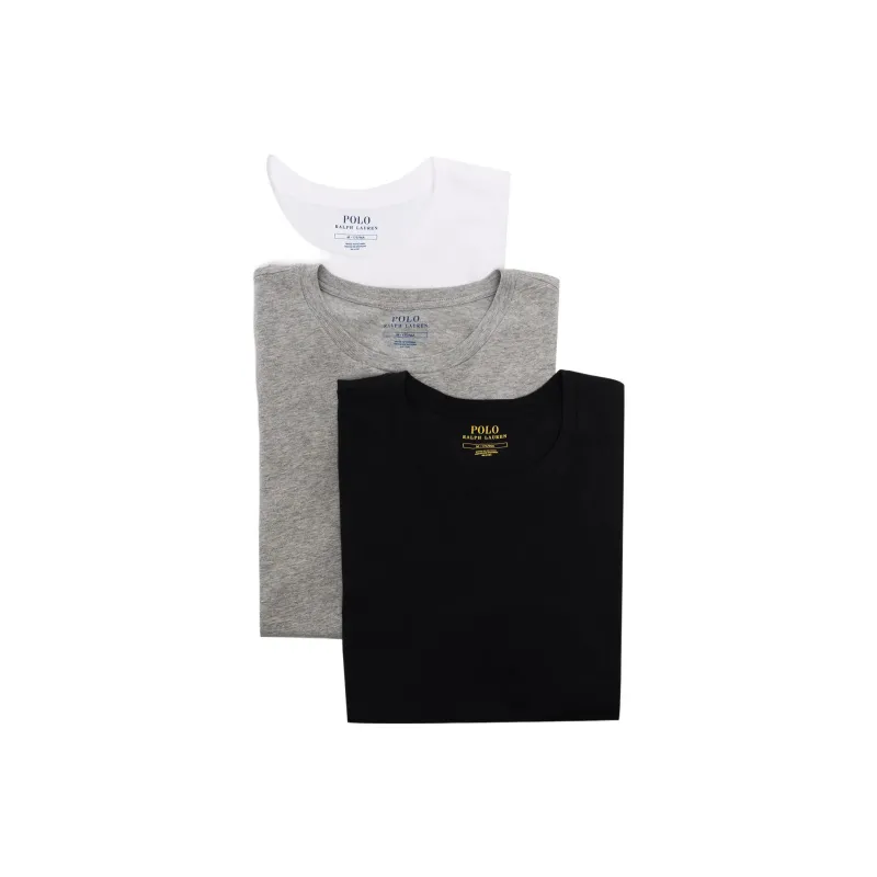 Polo Ralph Lauren Logo embroidered Three pack T shirt-0