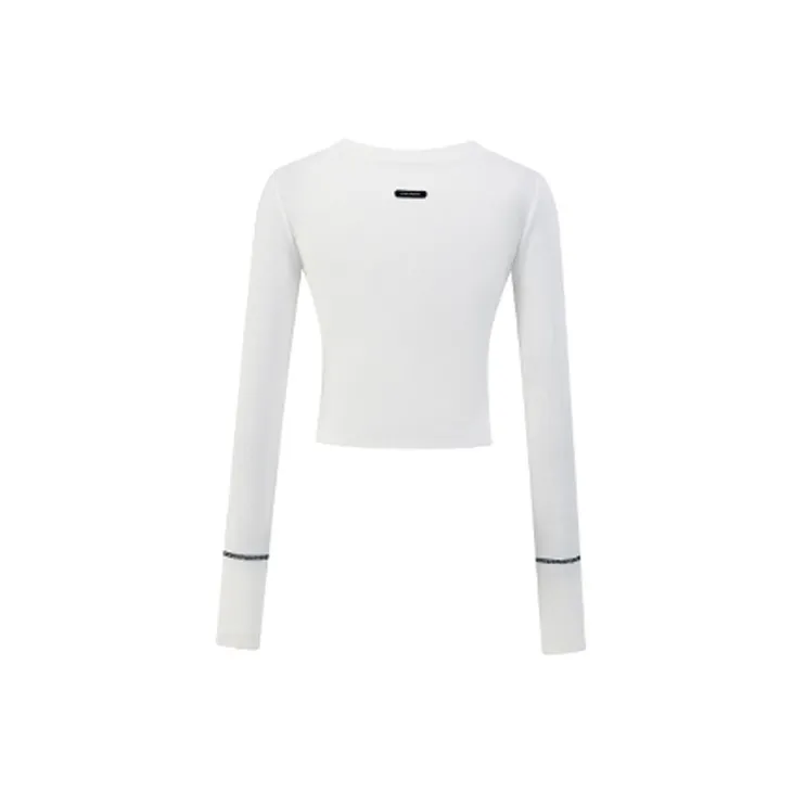 MacyMccoy Long-Sleeved T-Shirt Women's White-1