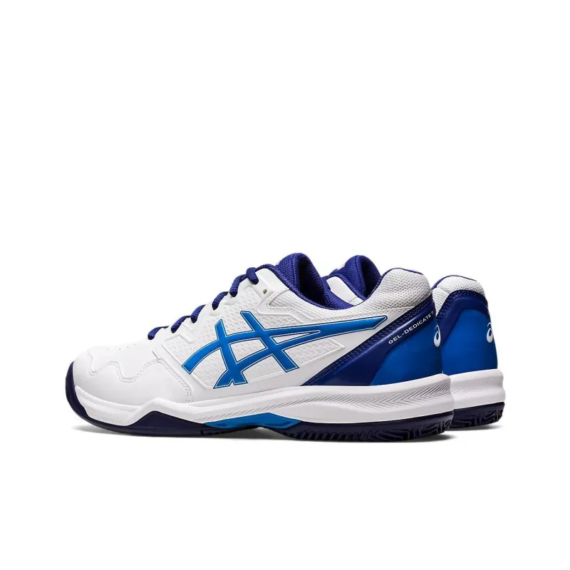 Asics Gel Dedicate 7 Clay 'White Electric Blue'-3