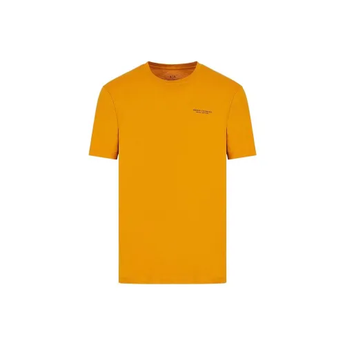 ARMANI EXCHANGE T-Shirts Men Bright Orange