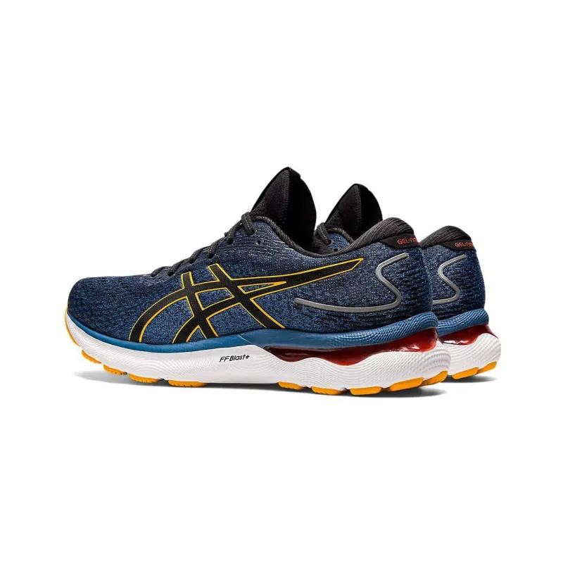 Asics Gel Nimbus 24 2E Wide 'Azure Amber'-3