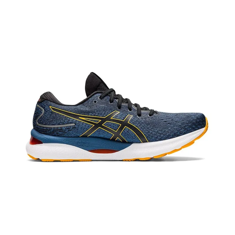 Asics Gel Nimbus 24 2E Wide 'Azure Amber'-1
