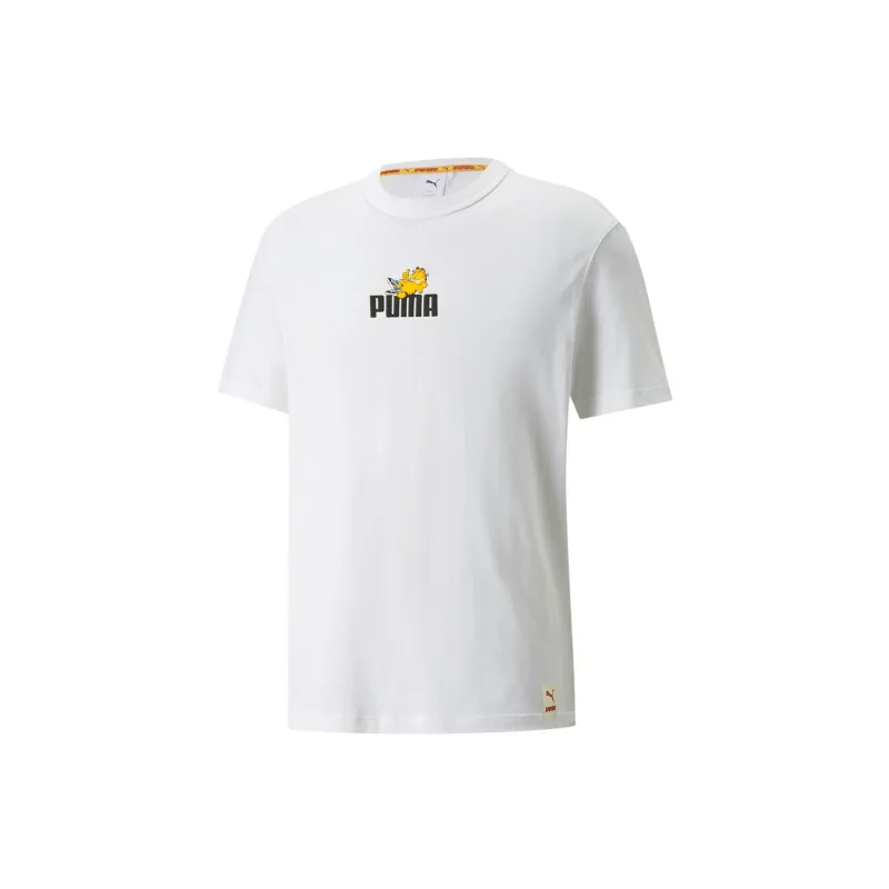 PUMA x Garfield Set in Sleeve T Shirt Men's White-0
