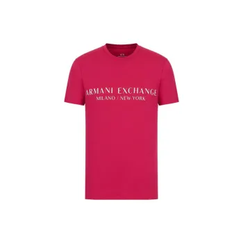 ARMANI EXCHANGEAE FW22 T Shirt Men's Fuchsia