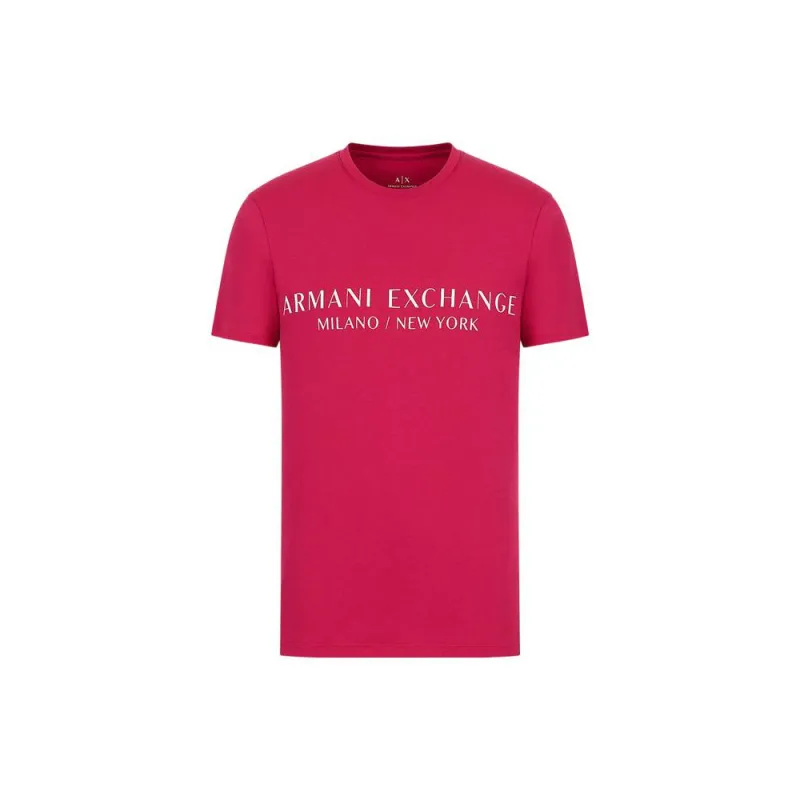 ARMANI EXCHANGEAE FW22 T Shirt Men's Fuchsia-0