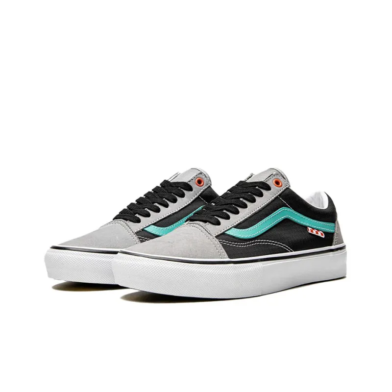 Vans Skate Old Skool 'Gray Black Green'-1