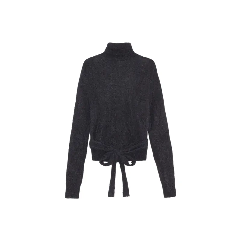 GANNI FW22 Knitwear Women's Black-1