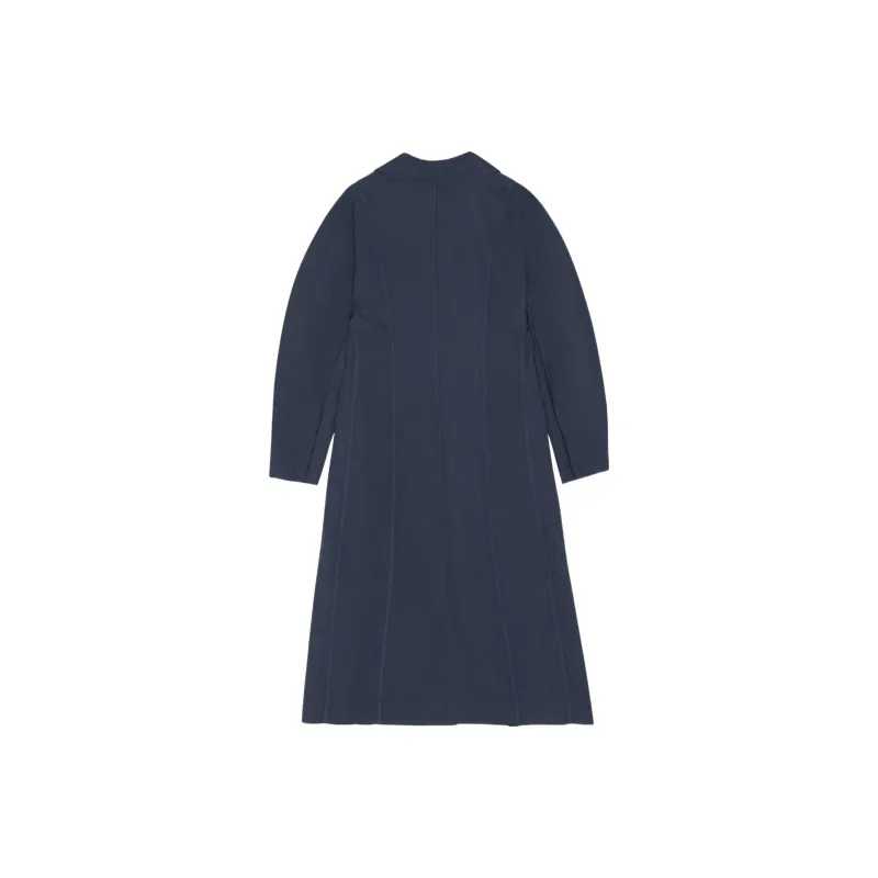 GANNI Coats Women's Blue-1