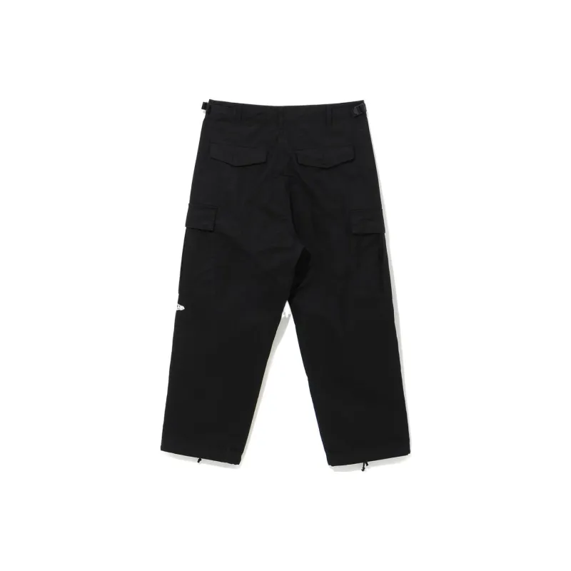 New Era FW22 Casual Pants Men's Black-1