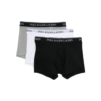Polo Ralph Lauren Logo Band Three Pack Trunks