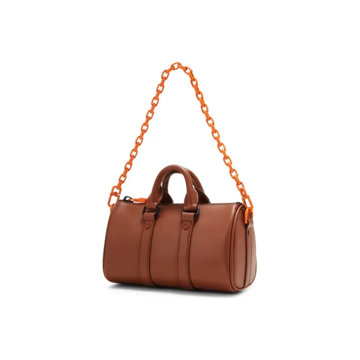 CHARLES&KEITH PU One Shoulder Handbag Regular Women's Brown/Black/Beige-1