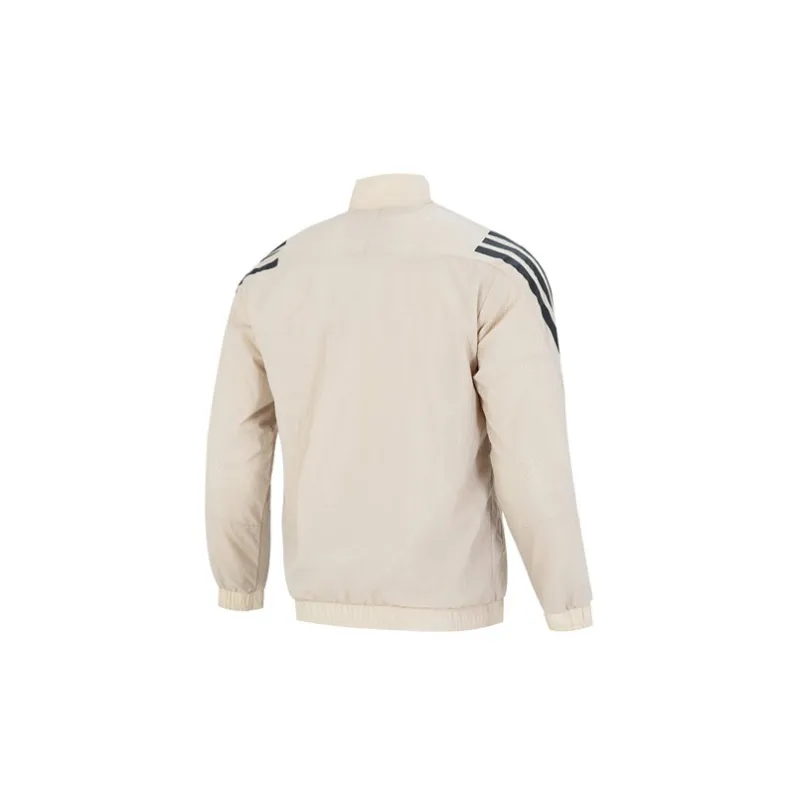 Adidas Essential Jacket Spring And Fall Season Men's Khaki-1