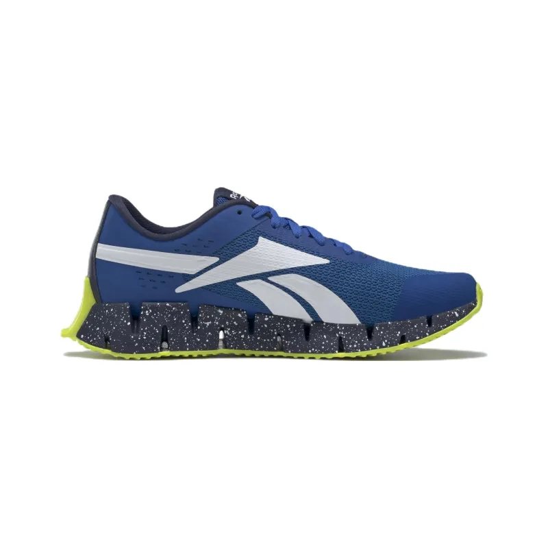 Reebok Zig Dynamica 1 Cushioning Anti-Slip And Wear-Resistant Low-Top Running Shoes Blue White-1