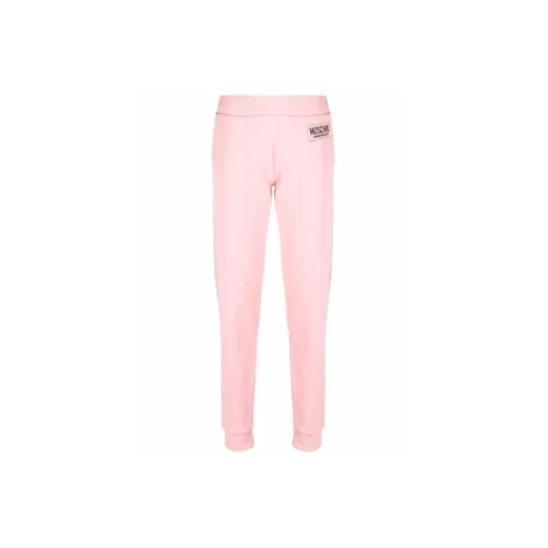 MOSCHINO Knitted Sweatpants Women's Pink