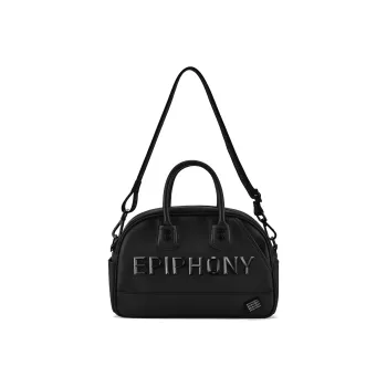 EPIPHQNY PU Cloud Bag Handbag Shoulder Bag Medium Size Women's Black
