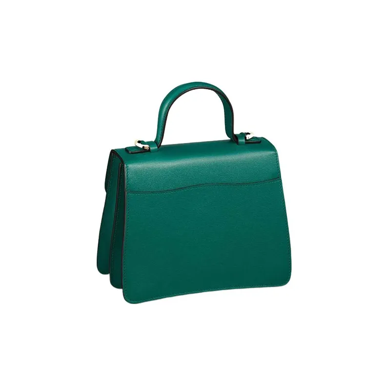 CARTIER Panthère De Cartier Calfskin Shoulder Bag Crossbody Bag Handbag Mini Women's Green-3