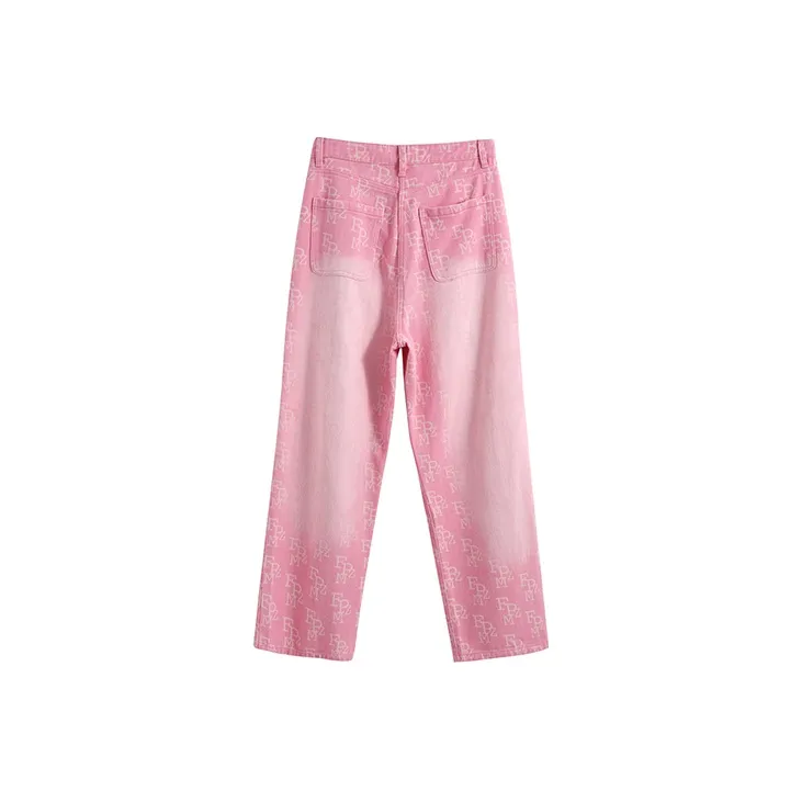 FPMZ Straight Jeans Women's Pink-1