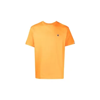 A BATHING APE T Shirts Men Orange
