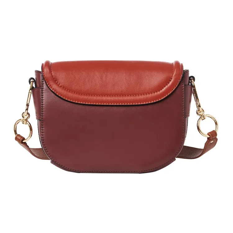 See By Chloe Smooth Cow Leather Shoulder Bag, Crossbody Bag Women's Red-1