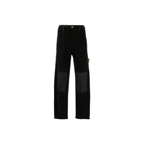 STONE ISLAND Cargo Pants Men Black