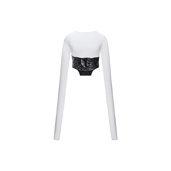 GCDS Crop Tops Women's White-1