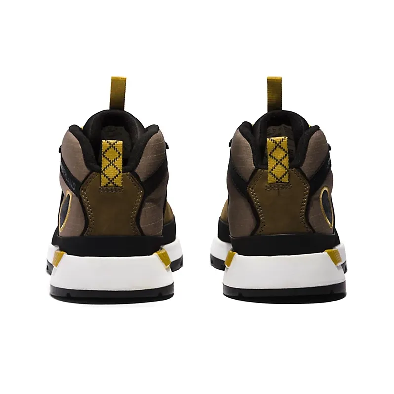 Timberland Euro Trekker Cushioning Anti-Slip And Wear-Resistant Mid-Top Outdoor Shoes Green Black-5