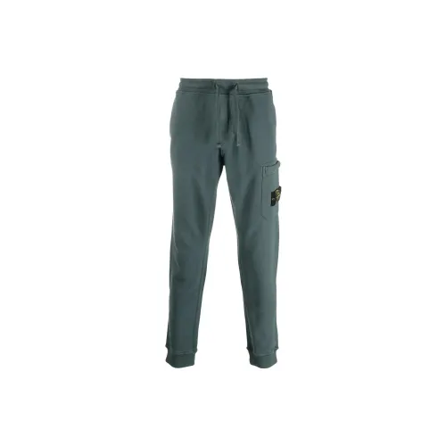 STONE ISLAND Knitted Sweatpants Men Green