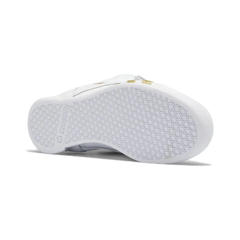 Reebok Women's Freestyle High 'White Gold Metallic Glitter' Women's-6