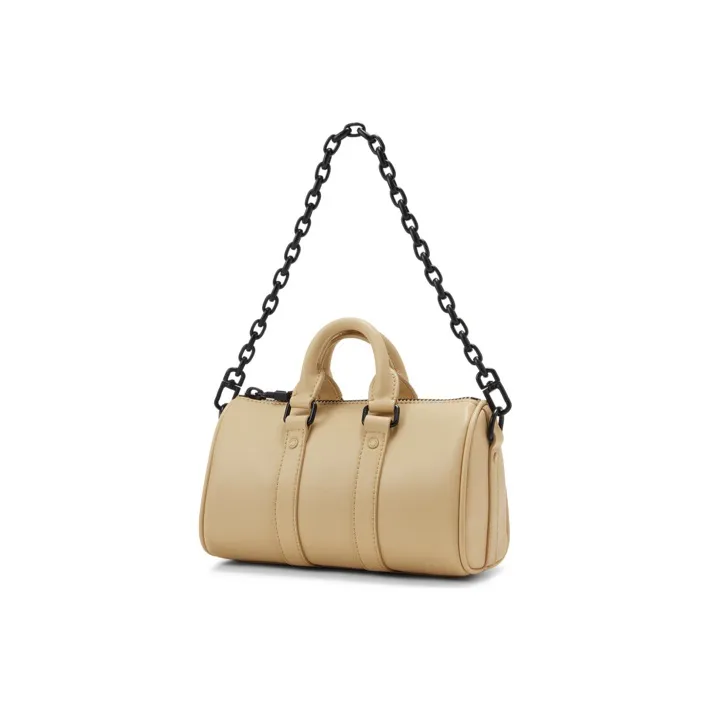 CHARLES&KEITH PU One Shoulder Handbag Regular Women's Brown/Black/Beige-10